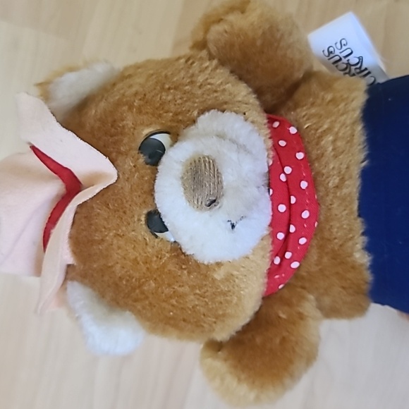 Circus Circus Cowboy Vintage Teddy Bear Plush 10" - Picture 7 of 7